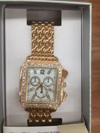Time and Tru Wrist Watch for Men and Women Gold Color 2