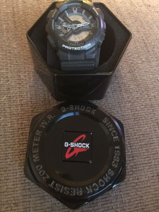 G Shock Resist 200 Meter Watch Casio Wr20bar