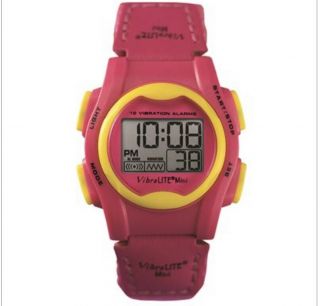 Vibralite Mini 12 Vibrating Alarm Small Watch For Kids/children,  Pink Vm - Vpn