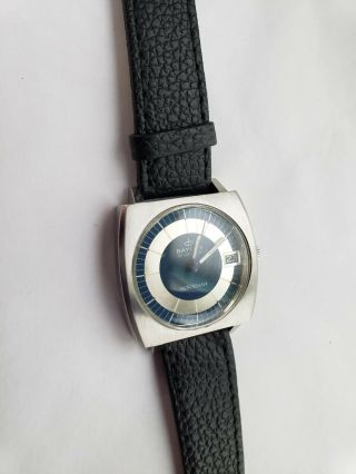 Mens Vintage Rare Baylor Norseman Wrist Watch For Parts/repar Nr