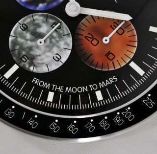 OMEGA SPEEDMASTER FROM THE MOON TO MARS DEALERS SHOWROOM DISPLAY TIMEPIECE 3