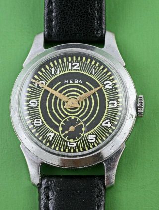 Neva (raketa) 2603 Vintage Soviet Russian Mechanical Wristwatch Men 