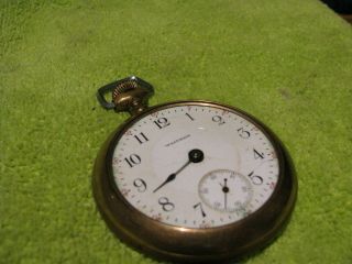 Antique Waltham Grade 825,  Model 1883 Pocket Watch Size 18s 17 Jewels Prod.  1906