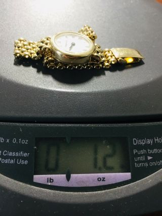 Tiffany & Co 585 14k Yellow Gold Ladies Watch 12