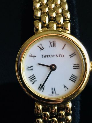 Tiffany & Co 585 14k Yellow Gold Ladies Watch 2