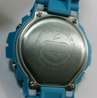 Casio G Shock DW - 6900 CB Men’s Watch Turquoise Purple 5