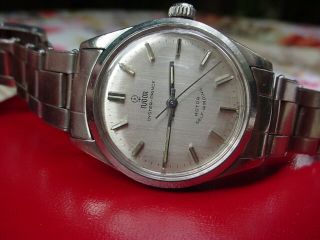 Vintage Rolex Tudor Oyster Prince Rotor Self Winding Watch Eta 2451 Stainless Ss