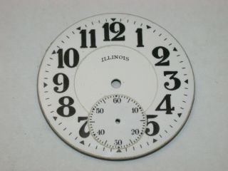 Illinois “bunn Special” Pocket Watch 16 Size Railroad Dial.  68h