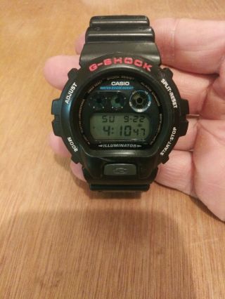Casio G Shock Dw - 6900 1289 Module 200 Meter Alarm Chrono Mens Watch