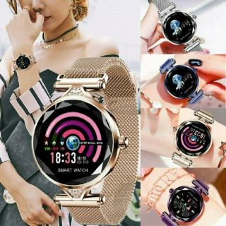 Fashion Women Bluetooth Smart Watch Heart Rate Monitor Bracelet For Android Ios