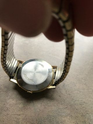 Vintage 1950 ' s Gruen Precision Wrist Watch 17 Jewel With Runs Well Bin A 2