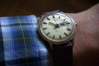 Vintage Timex 1976.  Day/date. ,  Dependable.  Ready To Wear.