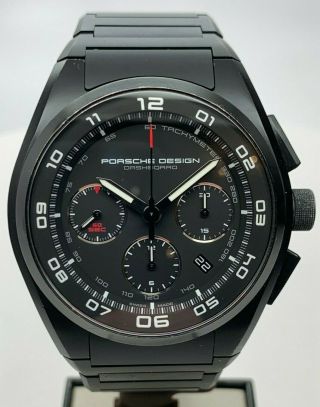 Porsche Design Dashboard Automatic Chronograph P6620 Swiss Watch Box & Papers Nr