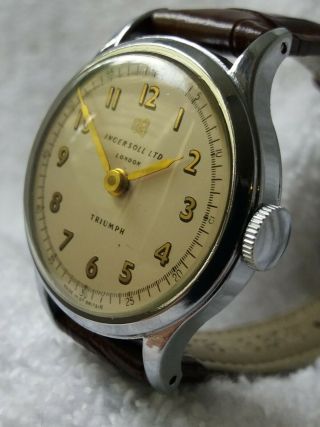 Vintage Ingersol Triumph Made In Great Britain Watch.