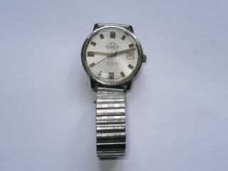 Vintage gents wristwatch MONDAINE automatic watch need service AS 1903 5