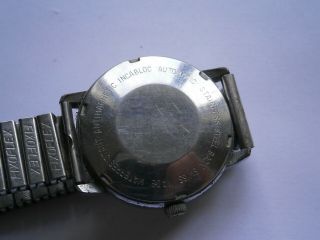 Vintage gents wristwatch MONDAINE automatic watch need service AS 1903 8