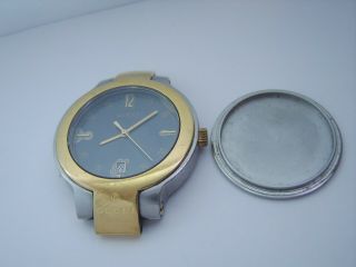 Mens Gucci 8900m Watch Head Spares And Repairs Crown,  Bezel,  Hands,  Back.  Etc