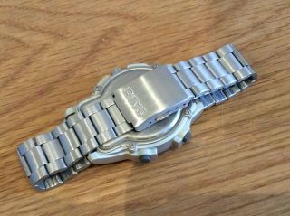 Vintage Casio AW24 Model 2318 Dual Time Auto Calendar Watch Boxed Ship Worldwide 7