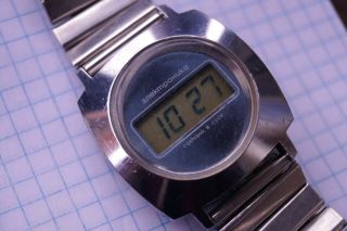 Vintage Ussr,  First Soviet Digital Watch Elektronika B6 - 02 3049 1970s