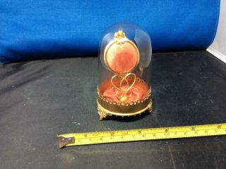 Antique Glass Dome Pocket Watch Holder