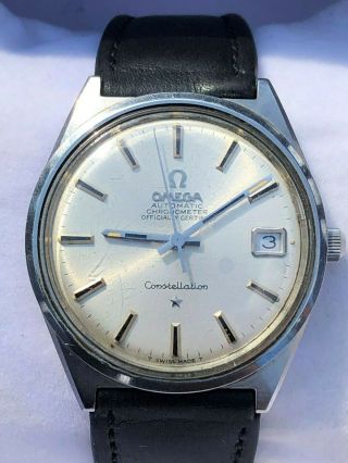 Vintage OMEGA CONSTELLATION Chronometer Automatic 1960s 168.  015 5