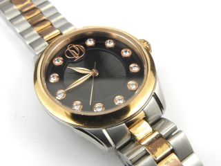 Project D London Rose Gold And Stainless Steel Bracelet Watch