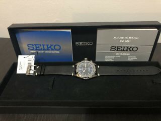 Mens Seiko Alpinist Limited Edition 39.  5mm Blue Dial 612/1959 7