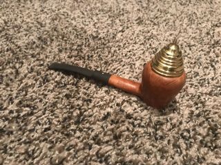 Ultra Rare 18k Gold Dunhill Wind Cap Pipe