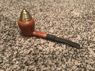Ultra Rare 18k Gold Dunhill Wind Cap Pipe 2