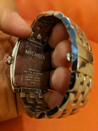 1.  00tcw Michele Urban Diamond and Stainless Steel Watch Quartz 4