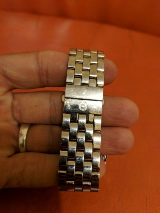 1.  00tcw Michele Urban Diamond and Stainless Steel Watch Quartz 5