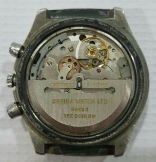 ORFINA Porsche Design LTD 03H Military Chronograph 5100 Movement vintage watch 6