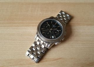 Men ' s Stainless Steel Longines Flagship Automatic Chronograph NO box or papers 2