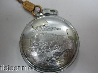 Antique Waltham Grade No 85 17j 18s Train Case Side - Wind Pocket Watch 1907