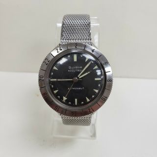 Vintage Bulova 214 Hn M6 Accutron Astronaut Watch - - A1