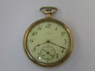 Vintage Elgin Pocket Watch 1917 12 Size Grade 303 44mm