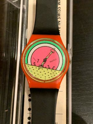 Swatch Go001 Breakdance Gent 34mm Keith Haring