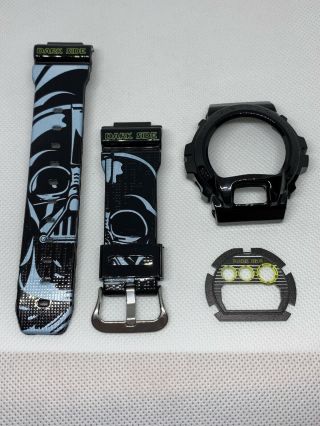 Custom Jelly Replacement Set For Casio G Shock Dw - 6900 Dark Side
