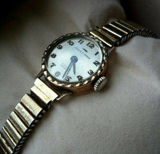 Jaquet - Droz Vintage Extremely Rare H/wind 17 Jewels Ladies Watch