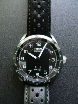 Oris Calobra Gt Limited Edition Black Dial Watch $2100