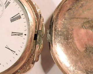 Antique Waltham Seaside Hunter Case 15 Jewel Pocket Watch c1901 7