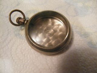 Large Fahys Oresilver Pocket Watch Case 1890 