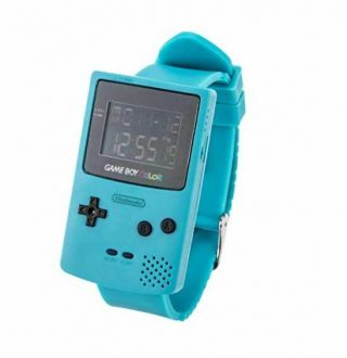 Official Nintendo Game Boy Colour Color Gaming Digital Watch Gift Boxed
