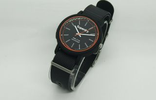 Superdry Campus SYG197B Men ' s Black Rubber Strap Watch 5