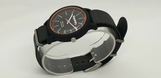 Superdry Campus SYG197B Men ' s Black Rubber Strap Watch 6