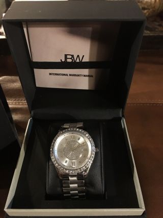 Jbw Women’s Mondrian Diamond And Crystal Watch