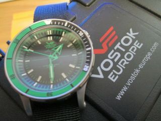 Vostok - Europe Anchar Titanium Case Diver Watch