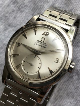Vintage Omega SEAMASTER 1951 Automatic Stainless Steel Cal 352 Bumper 2