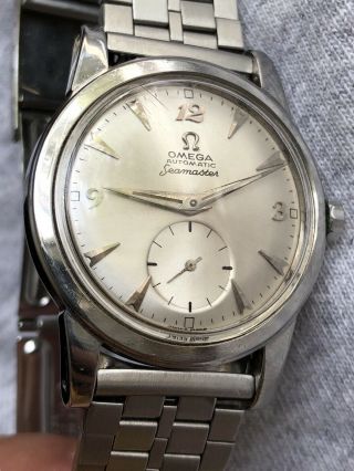 Vintage Omega SEAMASTER 1951 Automatic Stainless Steel Cal 352 Bumper 8