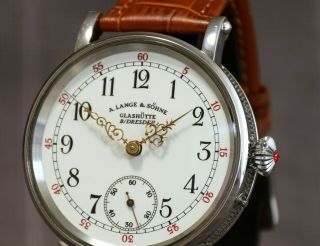 A.  Lange & Sohne Marriage Wrist Watch Luxury Watch For Men Vintage Uhr German